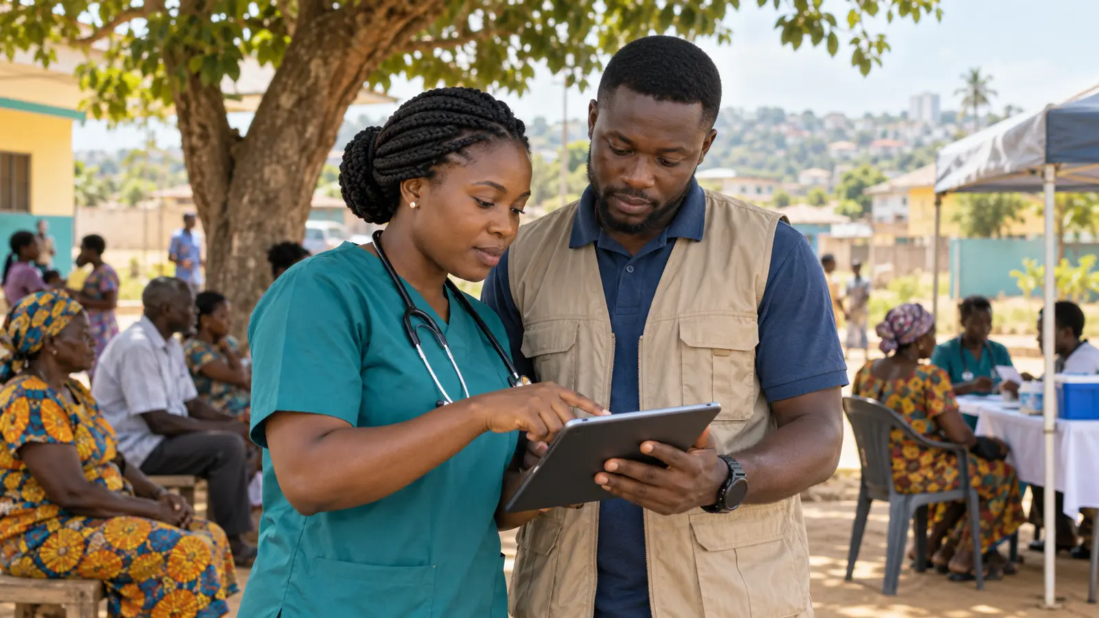 HealthSignal field screening and public health surveillance platform